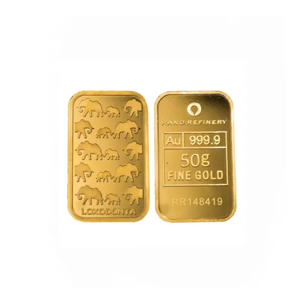 Rand Refinery 50g Gold Bar