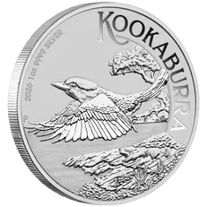 Mixed Dated 1oz Silver Australian Kookaburra Coin