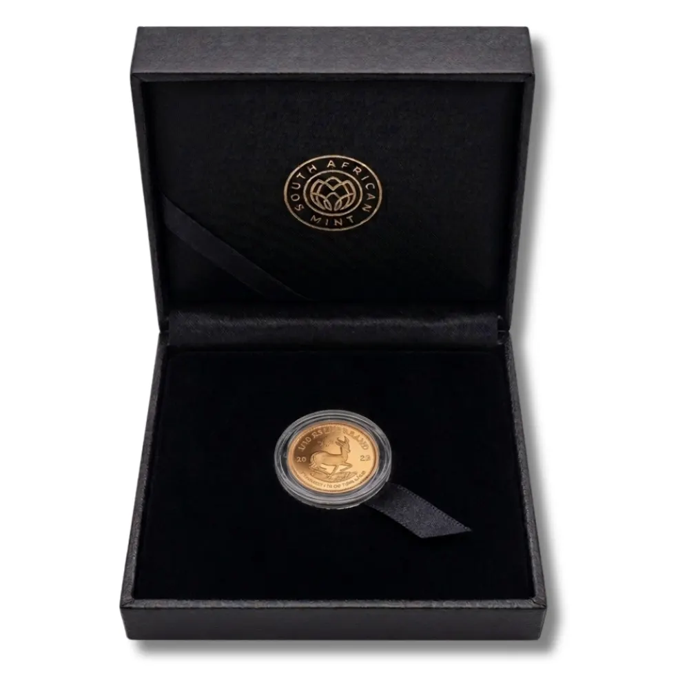 2023 1/10 oz Gold Krugerrand - Proof - Collector Coin
