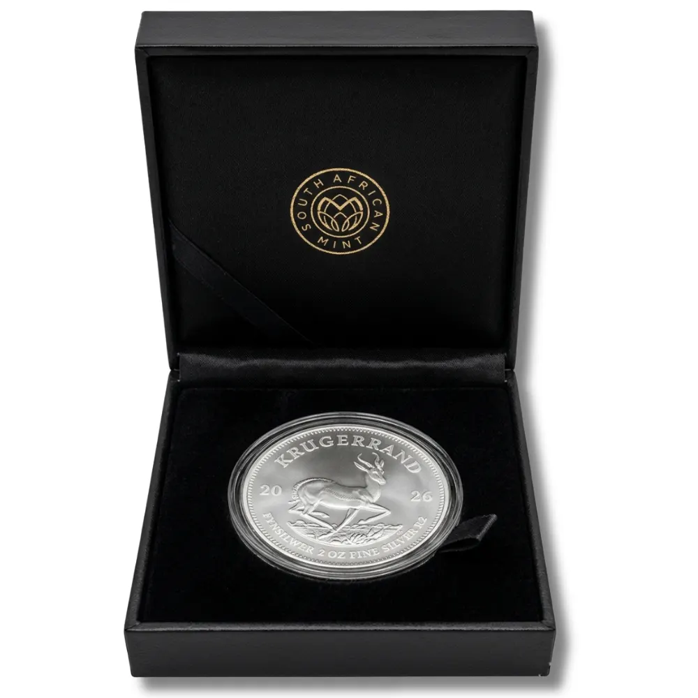 2026 2 oz Proof Silver Krugerrand - Collector Coin