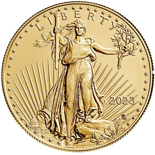 Mixed Dated 1oz Gold American Eagle Coin