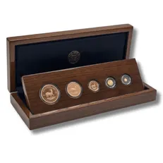 Krugerrand 5 coin Fractional Set - 2023 - Collector Coin