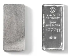 1kg Rand Refinery Silver Bar